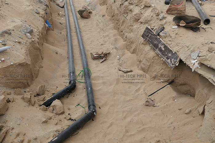 Fire Fighting Works at Ajman Police Station | Hi Tech Pipes UAE