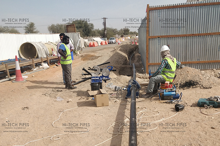 Fire Fighting Work at Al Ain