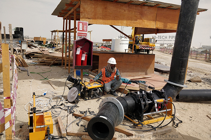 Fire Fighting Works at DWC | Hi Tech Pipes UAE