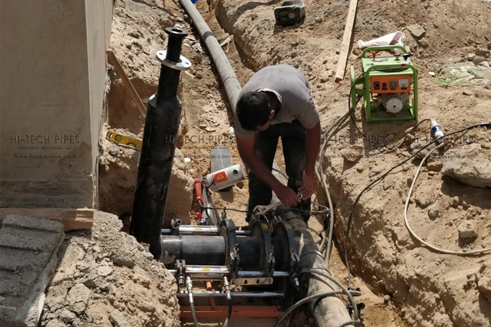 HDPE Pipeline Fire Fighting | Hi Tech Pipes