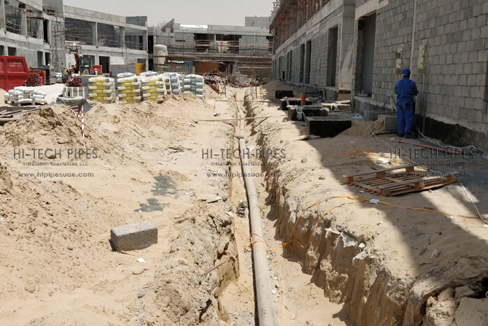 HDPE Pipeline Fire Fighting | Hi Tech Pipes