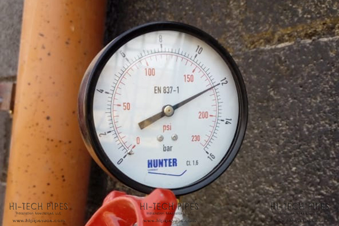 Pressure Testing at Dubai