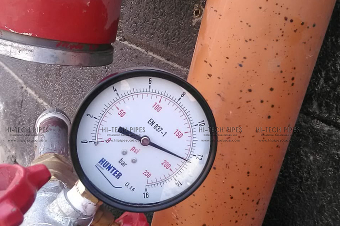 Pressure Testing Project at Dubai | Hi Tech Pipes UAE