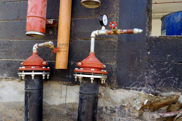 Pressure Testing Project at Dubai | Hi Tech Pipes UAE