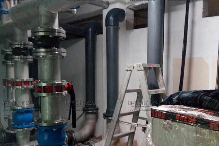 PVC Pipeline Project at Dubai | Hi Tech Pipes UAE